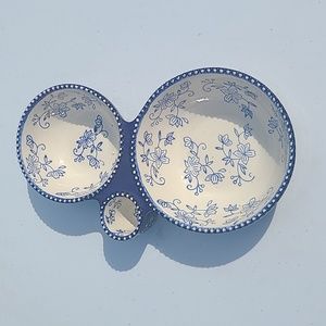 Tempations by Tara charcuterie bowl with toothpick holder